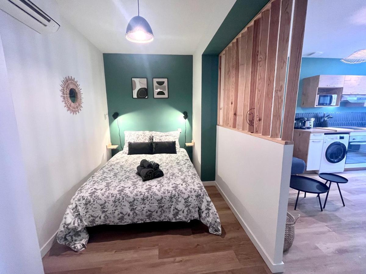 Le Quai 1 - Spacieux Studio Neuf Calme - Clim - Wifi - Gare A 200M Ажан Екстериор снимка