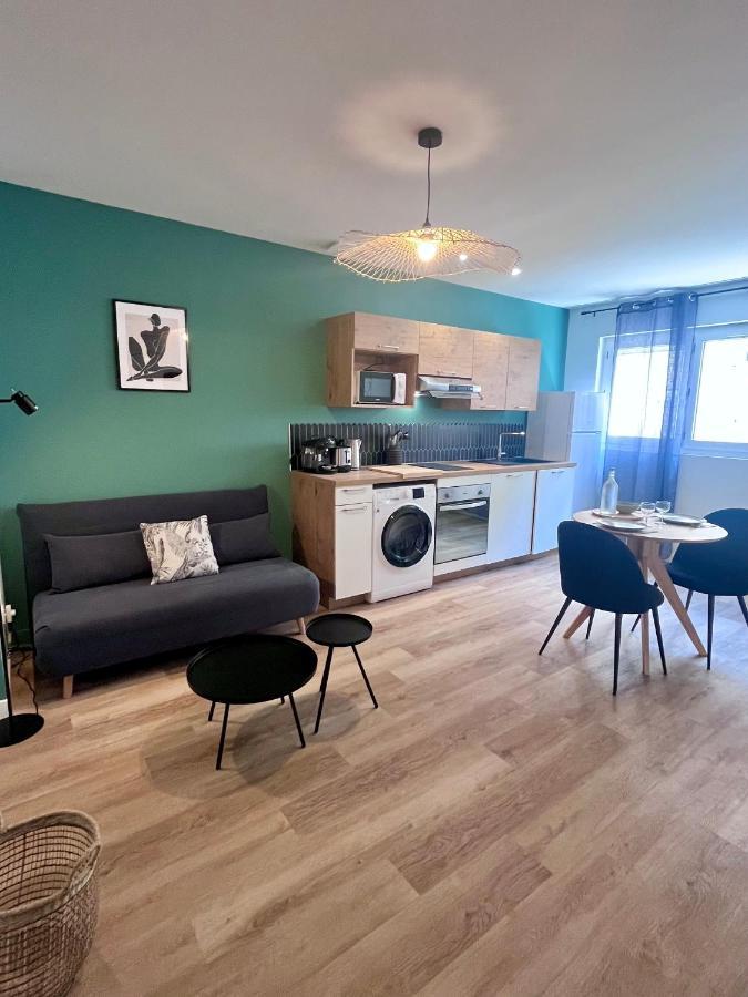Le Quai 1 - Spacieux Studio Neuf Calme - Clim - Wifi - Gare A 200M Ажан Екстериор снимка
