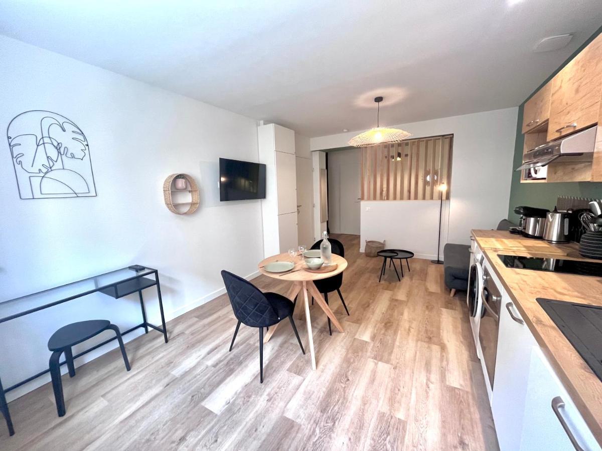 Le Quai 1 - Spacieux Studio Neuf Calme - Clim - Wifi - Gare A 200M Ажан Екстериор снимка